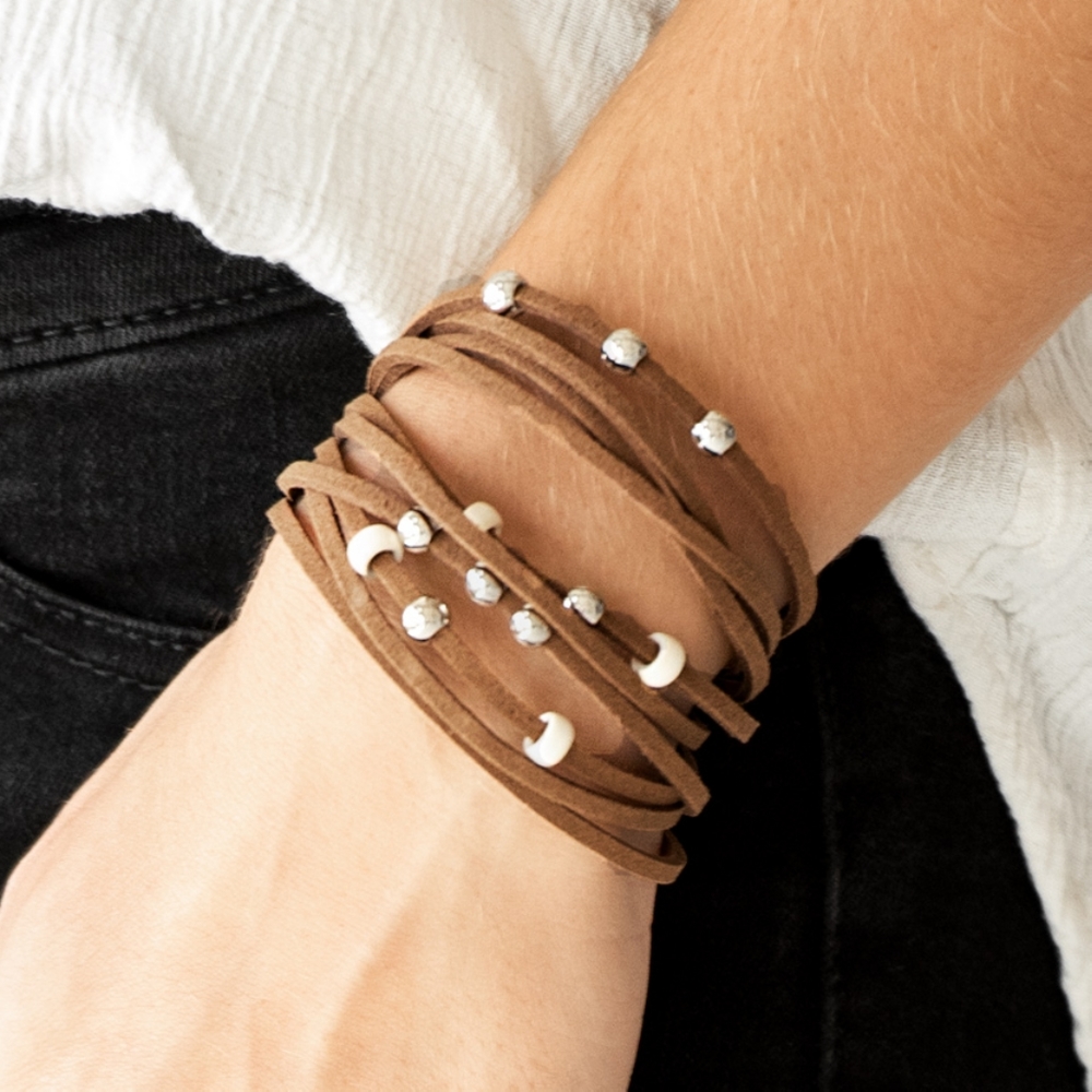 "Colorfully Coachella" - White Bead Bracelet